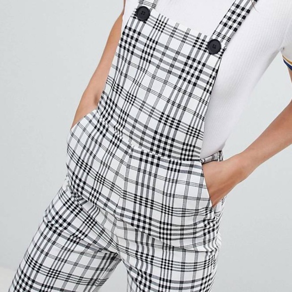 ASOS Check Print Overalls - Picture 2 of 6
